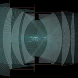 ເລນດັບເບິນກາວສ໌ (Double-Gauss Lens) ແບບງ່າຍ
